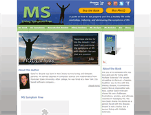 Tablet Screenshot of mslivingsymptomfree.com